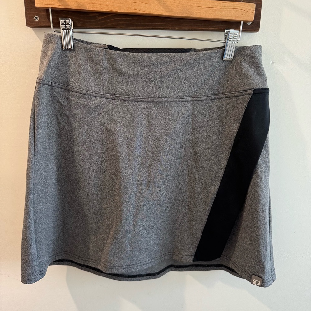 NWT Pearl Izumi Women's Select Escape Cycling‎ Skirt in Phantom Heather Large